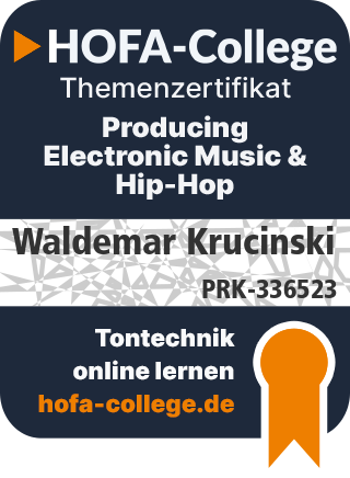 HOFA Zertifikat Producing Electronic Music & Hip-Hop